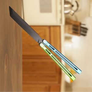 มีดทรงผีเสื้อสำหรับฝึกปลาฉลามติดอาวุธมีดทรงผีเสื้อทรงผีเสื้อ - Product Image 5