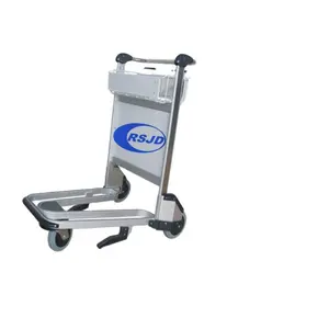 RSJD 3 castors aluminum airport luggage cart suppliers