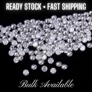 Diamants blancs cultivés en laboratoire VVS-VS de 0,7 mm à 6,5 mm pour la fabrication de bijoux, bagues, colliers, bracelets, décorations de montres - Product Image 4
