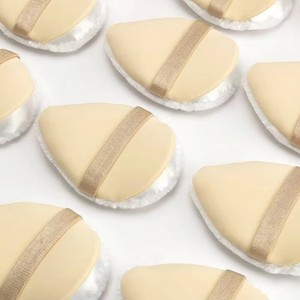 Éponge de maquillage double face en forme de goutte d'eau, lavable, anti-absorption, s'agrandit lorsqu'elle est mouillée, applicateur de fond de teint pour une couvrance uniforme - Product Image 1