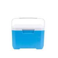 Nevera Portátil Cuadrada Moderna de 5L de PP para Alimentos y Hielo - Conservación de Hielo Fresco por 2 Días - Ideal para Barbacoas y Campamentos al Aire Libre