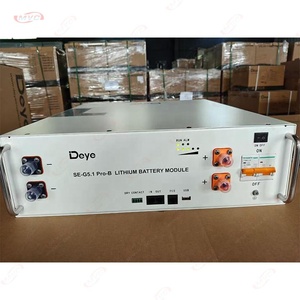 بطارية ليثيوم Deye ESS SE-G5.3 وSE-G5.1 Pro-B بسعة 5 كيلوواط ساعة، 48 فولت، ليثيوم فوسفات الحديد، 200 أمبير ساعة، عالية الجهد للاستخدام المنزلي والطاقة الشمسية - Product Image 4