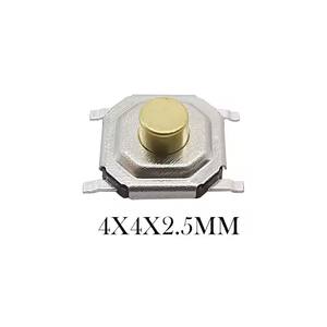 สวิตช์กดแบบสัมผัส SMD ขนาด 4x4 มม. สำหรับติดตั้งบนแผงวงจรพิมพ์ (PCB) แบบมินิ 4 ขา สวิตช์กดแบบกดติดปล่อยดับ ขนาด 4*4*4.<span class=keywords><strong>3</strong></span>/<span class=keywords><strong>3</strong></span>.5/<span class=keywords><strong>3</strong></span>/<span class=keywords><strong>2</strong></span>.5/<span class=keywords><strong>2</strong></span>.<span class=keywords><strong>3</strong></span>/<span class=keywords><strong>2</strong></span>/1.7 มม. - Product Image 2