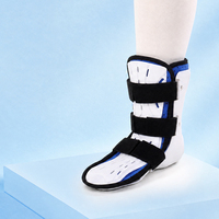 Orthèse de physiothérapie AFO pour enfants et adultes, pour pied tombant, avec attelle de protection et immobilisateur de cheville