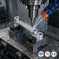 Services de fraisage CNC 5 axes sur mesure, pièces usinées de précision en alliage d'aluminium, prototypage rapide, OEM