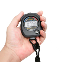 Chronomètre de sport numérique professionnel avec grand écran LCD, logo personnalisé, entraînement, compte à rebours électronique, course à pied