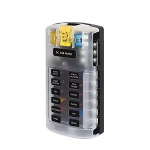 Porte-<span class=keywords><strong>fusible</strong></span> automobile Autoido 3 ampères, boîtier de relais étanche pour camion et véhicule, boîte à fusibles <span class=keywords><strong>Golf</strong></span> 1, <span class=keywords><strong>fusible</strong></span> de type K, couvercle F250 - Product Image 6