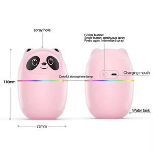 HumidifierCute air Humidifier Aromatherapy Humidifiers Diffusers Essential Oil Diffuser Home Car Air Purifier Humidifier - Product Image 4