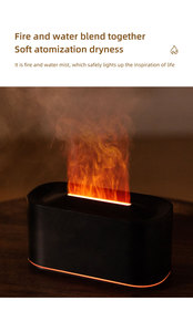 Ngọn Lửa Khuếch Tán Nhà <span class=keywords><strong>Mini</strong></span> Thông Minh Máy Tính Để Bàn Đầy Màu Sắc Ngọn Lửa Hương Liệu Máy Nhà Máy Tính Để Bàn Tự Động USB Hương Thơm Máy Tạo Độ Ẩm Không Khí - Product Image 6