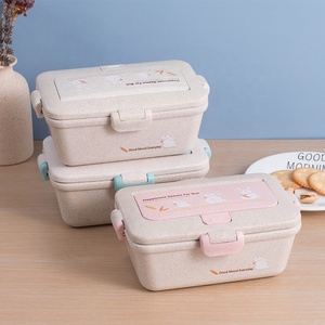 Icen B22 Kids Boîte à bento étanche réutilisable 4 compartiments en plastique pour l'école avec couvercle chauffant Nouvelle arrivée - Product Image 3