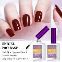 Gel de base super auto-nivelant OEM ODM en gros, résistant à l'usure, non toxique, écologique, gel UV LED pour ongles, couche de finition pour salon CE