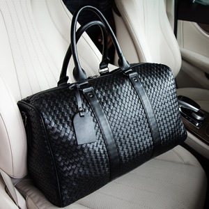 Bolso de Viaje Moderno de PU para Mujer, Bolso Tote de Hombro, Bolso de Fin de Semana Informal de Poliéster, Bolso Deportivo, Bolso de Viaje Corto - Product Image 1