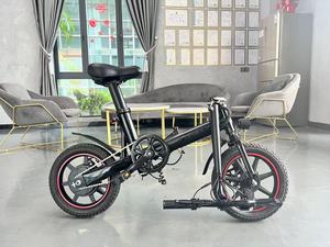 Commercio all'ingrosso 36V 14 pollici leggero pieghevole bicicletta elettrica 350W con batteria al litio veloce 25 km/h velocità Max per adulti - Product Image 4