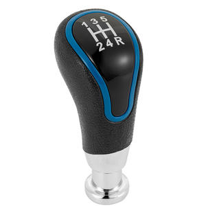 Pommeau de levier de vitesse de voiture en plastique bleu, 5 vitesses, ergonomique, pour Lada Europe - Product Image 2