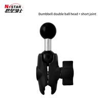 Support de tablette rotatif à 360 degrés en alliage d'aluminium N-STAR 230U, compatible universellement, adapté pour la fixation d'un dôme de caméra, extension de support 25 mm