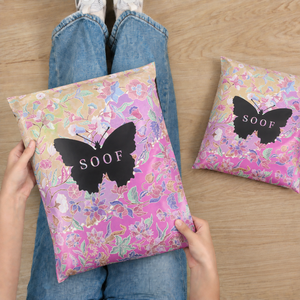 Bolsa de Envío de Polietileno con Logotipo Personalizado para Ropa, Autoadhesiva, Resistente a Desgarros, Compostable, Bolsa de Paquetería LDPE, OEM, ODM - Product Image 1