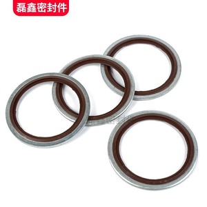 ปะเก็นผสมฟลูออโรรับเบอร์สแตนเลส 2 มม. แหวนซีลอเนกประสงค์ทนอุณหภูมิสูง - Product Image 4