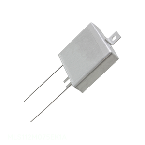 คาปาซิเตอร์ติดแชสซีแพ็คแบนราบ1100 uF 20% 75V ฝาครอบ MLS112M075EK1A uF - Product Image 1