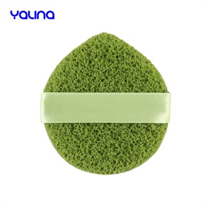 Éponge de nettoyage du visage en vente chaude, non en latex, en forme de goutte, écologique, tampon nettoyant pour le visage - Product Image 6