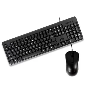 Günstigstes Computer Business Wired Keyboard Mouse Combo Russisch/Französisch/Koreanisch/Spanisch/Portugiesisch Wired Keyboard And Mouse Set