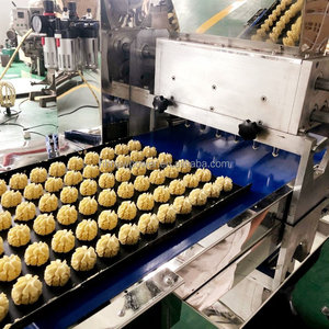 Functional Butter <b>Biscuit</b> Depositing Making <b>Machine</b> 2-color Cookies Forming Maker Depositor <b>Machine</b> With Wire Cutting Price - Product Image 1