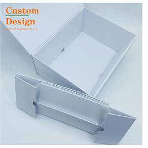 مجموعة هدايا منتجات العناية الشخصية الفاخرة، علبة ترويجية قابلة للطي مع مغناطيس، علبة تغليف ورقية مغناطيسية مع مقبض للحمل - Product Image 6