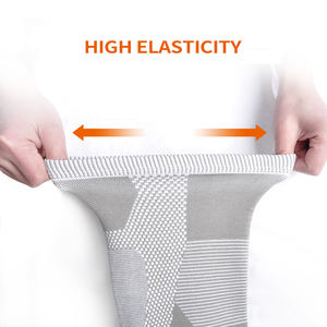 Genouillère de sécurité élastique pour fitness, bandage de compression, genouillère de basket-ball, longueur étendue - Product Image 4