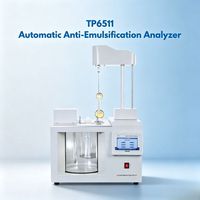 Machine d'analyse d'huiles entièrement automatique ASTM D1401, testeur de séparation et de démulsibilité pour huiles pétrolières, fluides synthétiques et eau