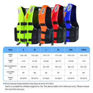 مبيعات المصنع مباشرة ، لون قابل للتخصيص ، أيقونة الكبار عالية الطفو رغوة الحياة سترات - Product Image 6