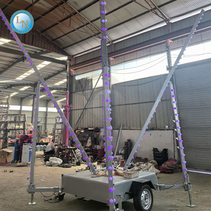 Trampoline à bungee pliable et mobile sur remorque pour jeux <span class=keywords><strong>de</strong></span> carnaval, à vendre - Product Image 1