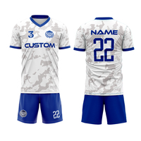 Maillots de football personnalisés par sublimation, tenues de football de haute qualité, uniformes de football surdimensionnés pour hommes avec logo