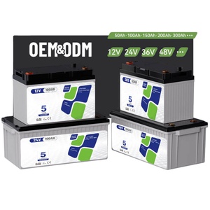 Batterie de stockage d'énergie LiFePO4 de qualité A à semi-conducteurs, tension optionnelle 12V/24V/36V, 50-350AH - Product Image 1