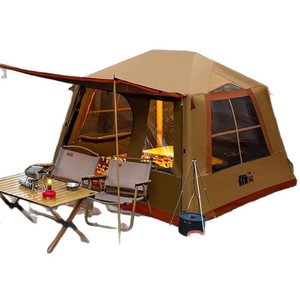 Tienda de Campaña Inflable Portátil de Una Sola Capa de Oxford para Verano, Equipo de Campamento Plegable de Instalación Rápida para Estar Acompañado por <span class=keywords><strong>la</strong></span> Noche en <span class=keywords><strong>la</strong></span> Naturaleza - Product Image 4