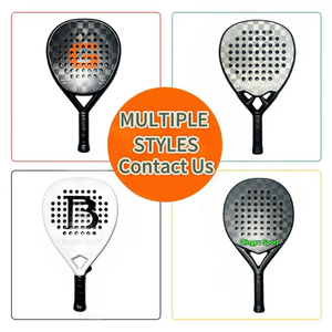 Raqueta de Pádel QINGYU SPORT de Fibra de Carbono con Forma de Diamante/Lágrima/Redonda, Logotipo Personalizado, 18k, en Stock - Product Image 3