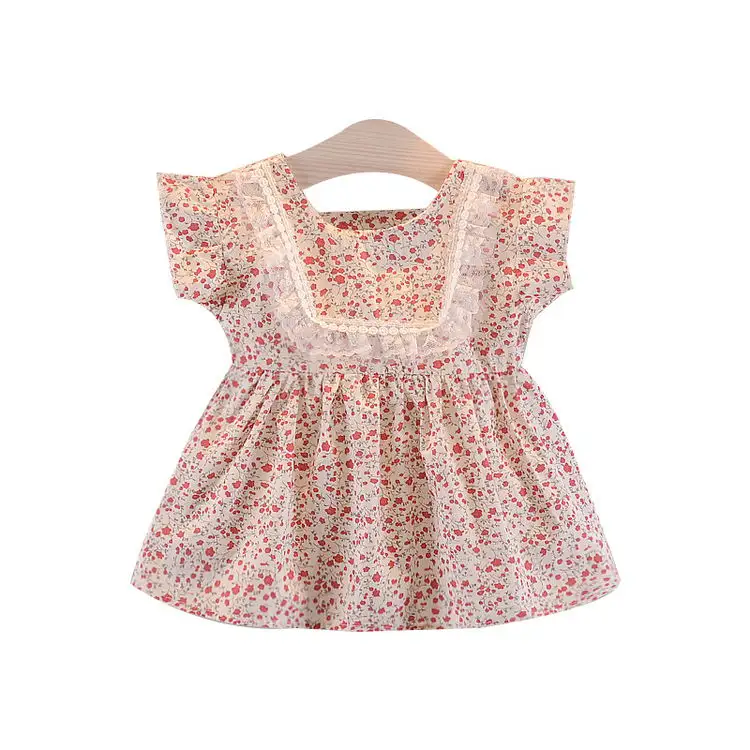 Vestido de verano de playa para bebé, ropa holgada para bebé, 1, diseño Floral