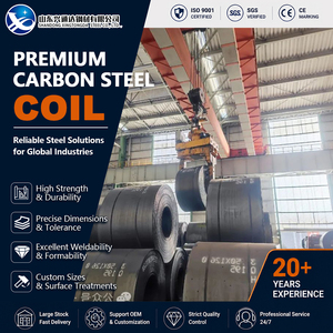 Decoiling SS400 S355JR Black <b>Pickled</b> and Oiled 50mm 2000mm Uncoiling GB T700 Carbon Steel Coil for Roofing - Product Image 1