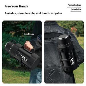 Botella de Agua Aislada de Acero Inoxidable 316 de Gran Capacidad, Termo de Viaje para Exteriores con Separación de Agua y Té para Camping - Product Image 3