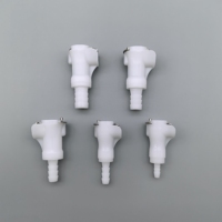 Joint torique à joint unique Accouplement à déconnexion rapide Insert mâle 1/8 "3/16" 1/4 "5/16" 3/8 "Plastique sans vanne Déconnexion rapide