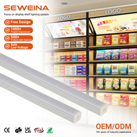 En stock : Luminaires LED magnétiques à basse température pour vitrines de supermarchés, présentoirs de cigarettes, livres, chaussures et vêtements