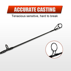 Canne à pêche en carbone pour <span class=keywords><strong>la</strong></span> pêche en eau salée, canne à <span class=keywords><strong>carpe</strong></span>, 2,7 m, 3 sections, canne en carbone - Product Image 3