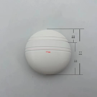 50ml Pebble Hand Cream Isolation Cream Bottle Easy Open End HDPE Cosmetic Package avec Goose Egg Sunscreen Même bouteille d'émulsion