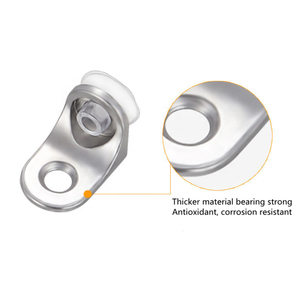 <span class=keywords><strong>In</strong></span> Lega di zinco staffe di mensola di <span class=keywords><strong>vetro</strong></span> cabinet Vite Mensola Supporti <span class=keywords><strong>Per</strong></span> Mobili - Product Image 3