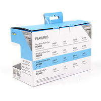 Boîte d'expédition de courrier en carton ondulé imprimé personnalisé avec fenêtre transparente Lamination mate de carton ondulé pliable pour le stockage de l'appareil photo
