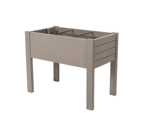 Bacs <span class=keywords><strong>de</strong></span> jardinage surélevés <span class=keywords><strong>en</strong></span> résine plastique <span class=keywords><strong>de</strong></span> 53L pour légumes - Product Image 2