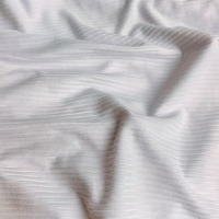 Expédition rapide par air et mer, stock suffisant, rouleaux de tissu doux prêts pour l'impression numérique, 200 g/m², blanc, 4x2, tissu côtelé pour impression par sublimation