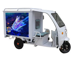 Bán Xe Tay Ga Mini Gắn Tường Video Di Chuyển Ngoài Trời Độ Sáng Cao P3.84 Màn Hình Led Xe Tay Ga Quảng Cáo Tv Đủ Màu - Product Image 6