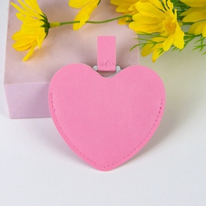 Tùy chỉnh logo du lịch kích thước hình trái tim nhỏ gọn Pocket Gương trang điểm cho phụ nữ - Product Image 4