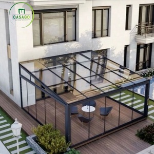 Elegante Solárium de Aluminio y Vidrio, Vidrio con Aislamiento Térmico y Protección UV, Acabado Resistente a la Oxidación, Ideal <span class=keywords><strong>para</strong></span> Balcón, Terraza o Patio Trasero - Product Image 3