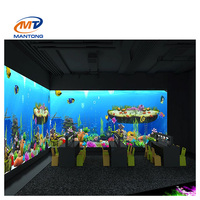 Enfants parc pour enfants jouer à des jeux Machine tactile Table peinture dessin interactif Projection mur enfants jeux pour enfants