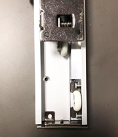 Système de quincaillerie de porte coulissante invisible pliante de haute qualité pour la réduction de la consommation d'espace et la division intérieure des pièces